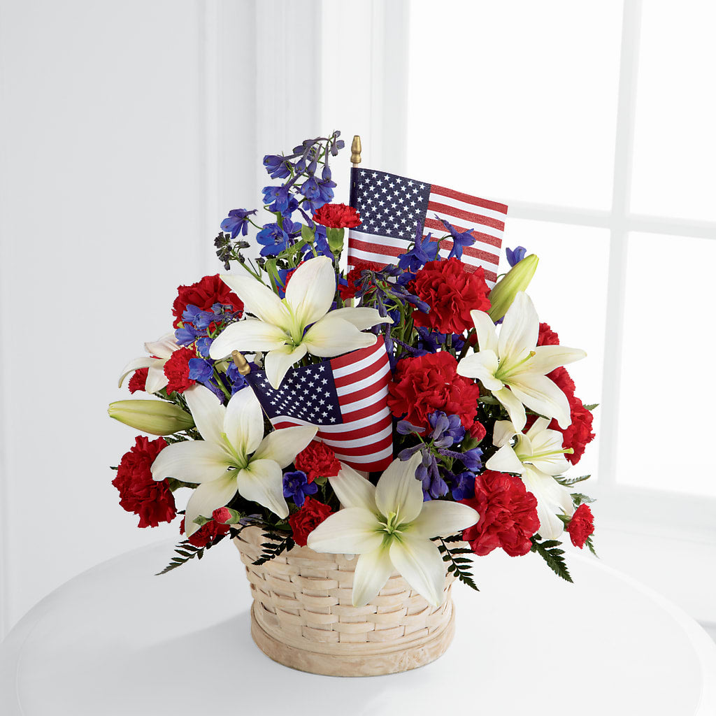 American Glory Bouquet – Unique Flowers And Wedding, Miami FL
