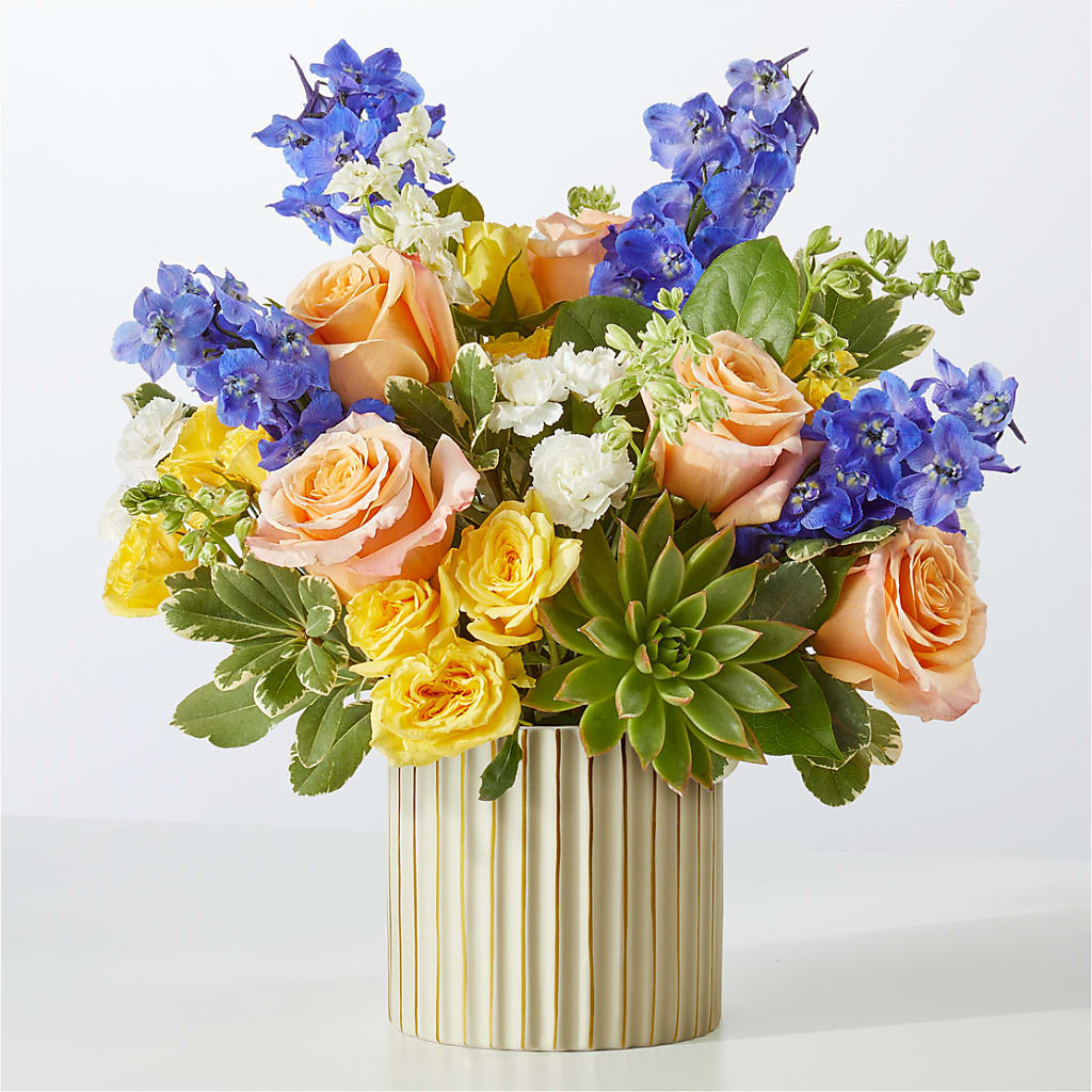 Cobalt Reverie Bouquet – Unique Flowers And Wedding, Miami FL