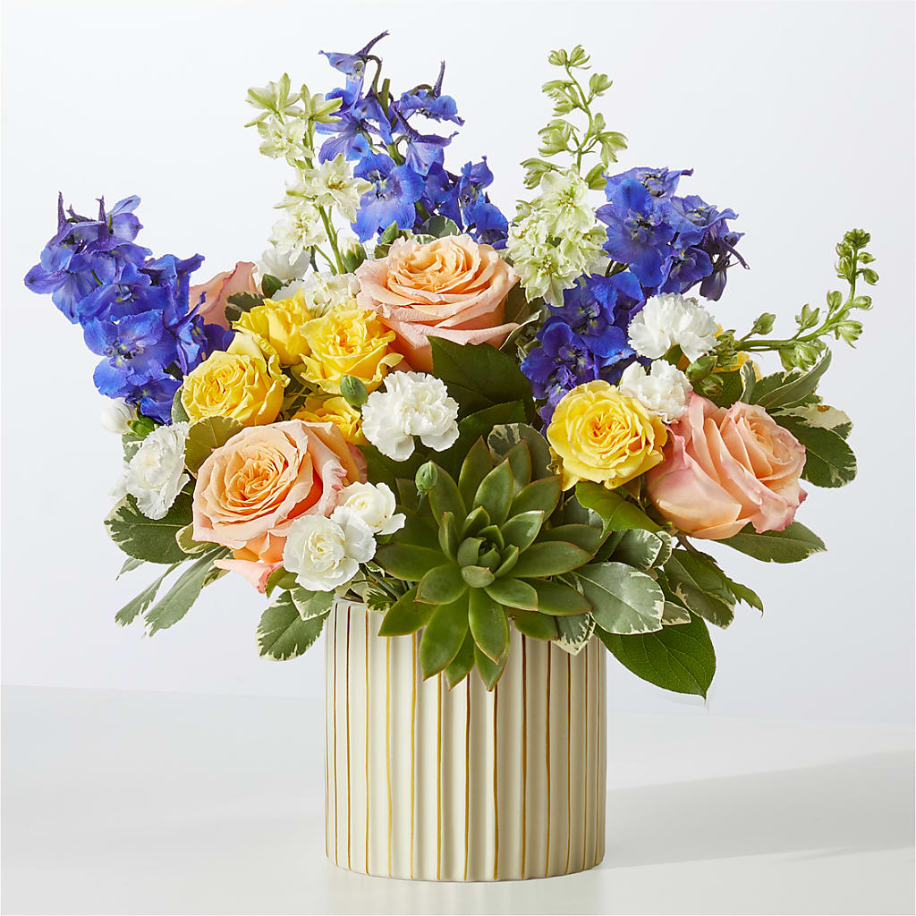 Cobalt Reverie Bouquet – Unique Flowers And Wedding, Miami FL