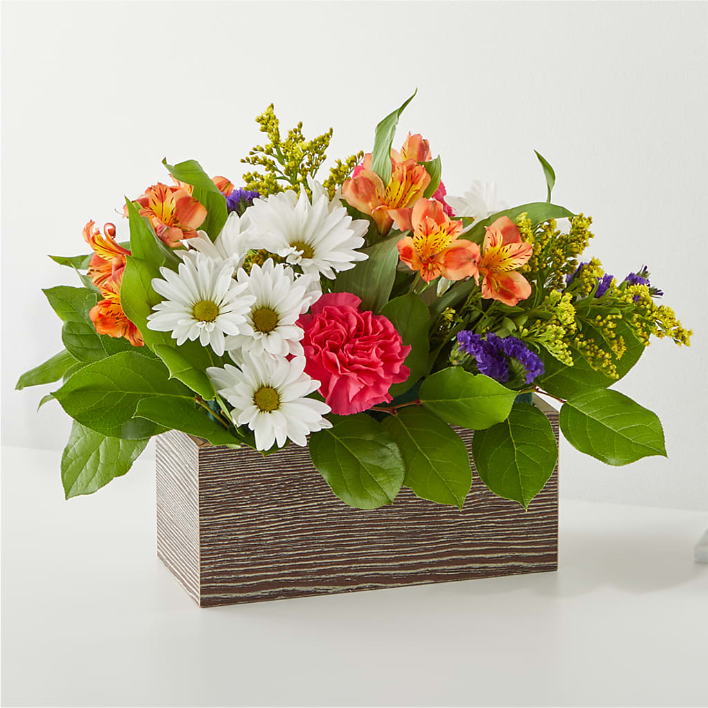 Oopsie Daisy Box Bouquet – Unique Flowers And Wedding, Miami FL