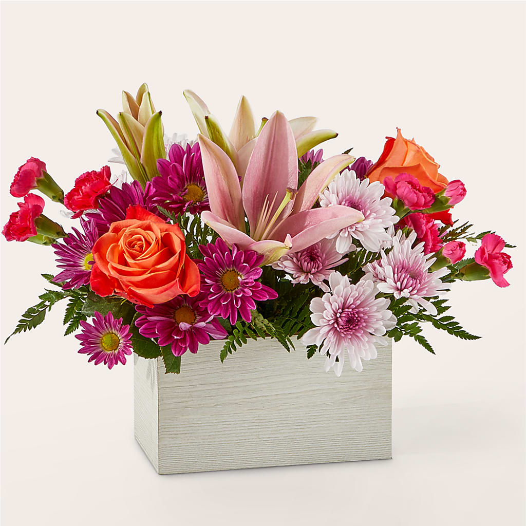 Light of My Life Box Bouquet – Unique Flowers And Wedding, Miami FL