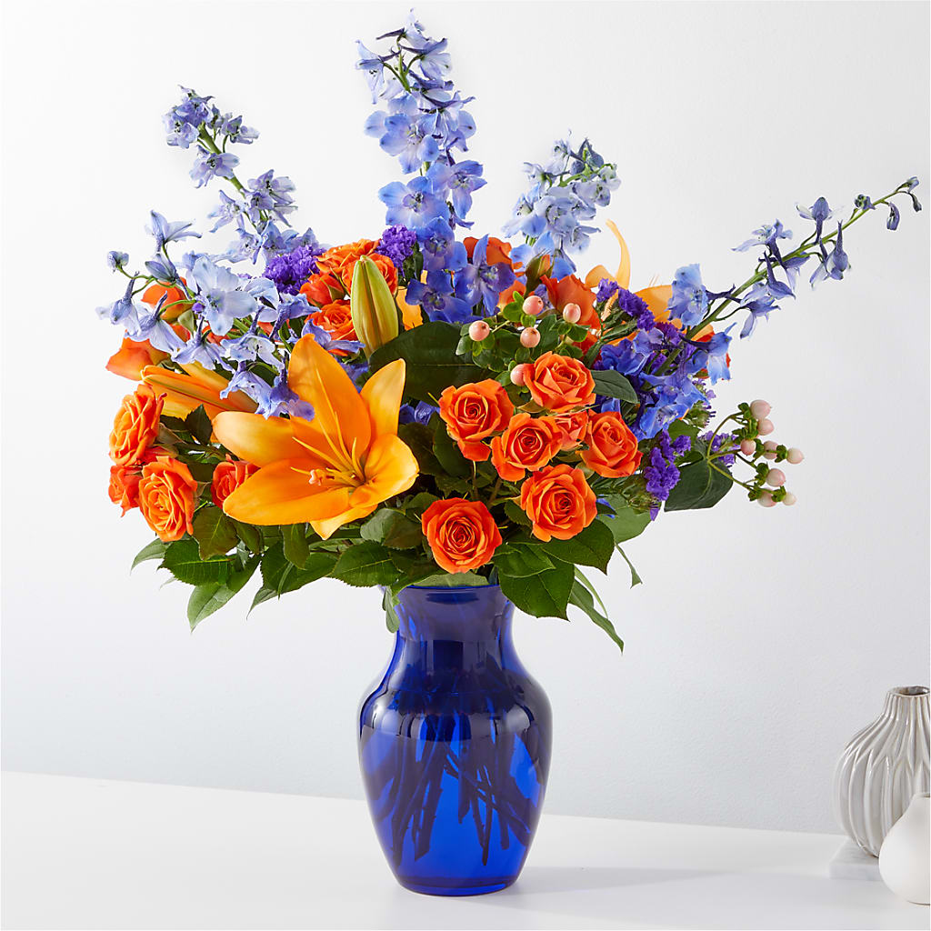 Radiant Citrus Bouquet – Unique Flowers And Wedding, Miami FL
