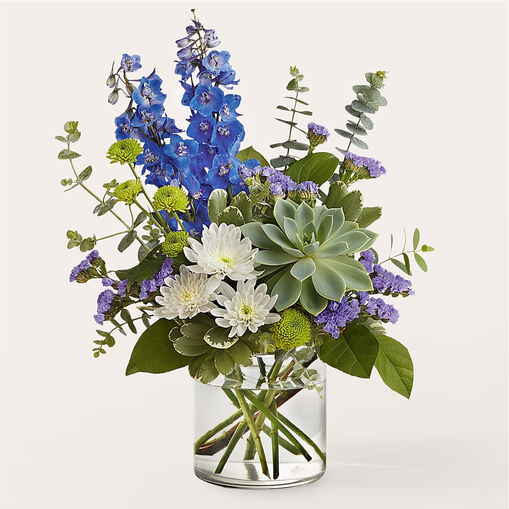 Cerulean Waves Bouquet – Unique Flowers And Wedding, Miami FL