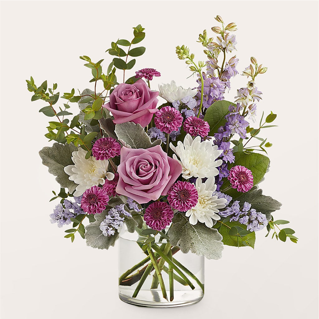 Violet Frost Bouquet – Unique Flowers And Wedding, Miami FL