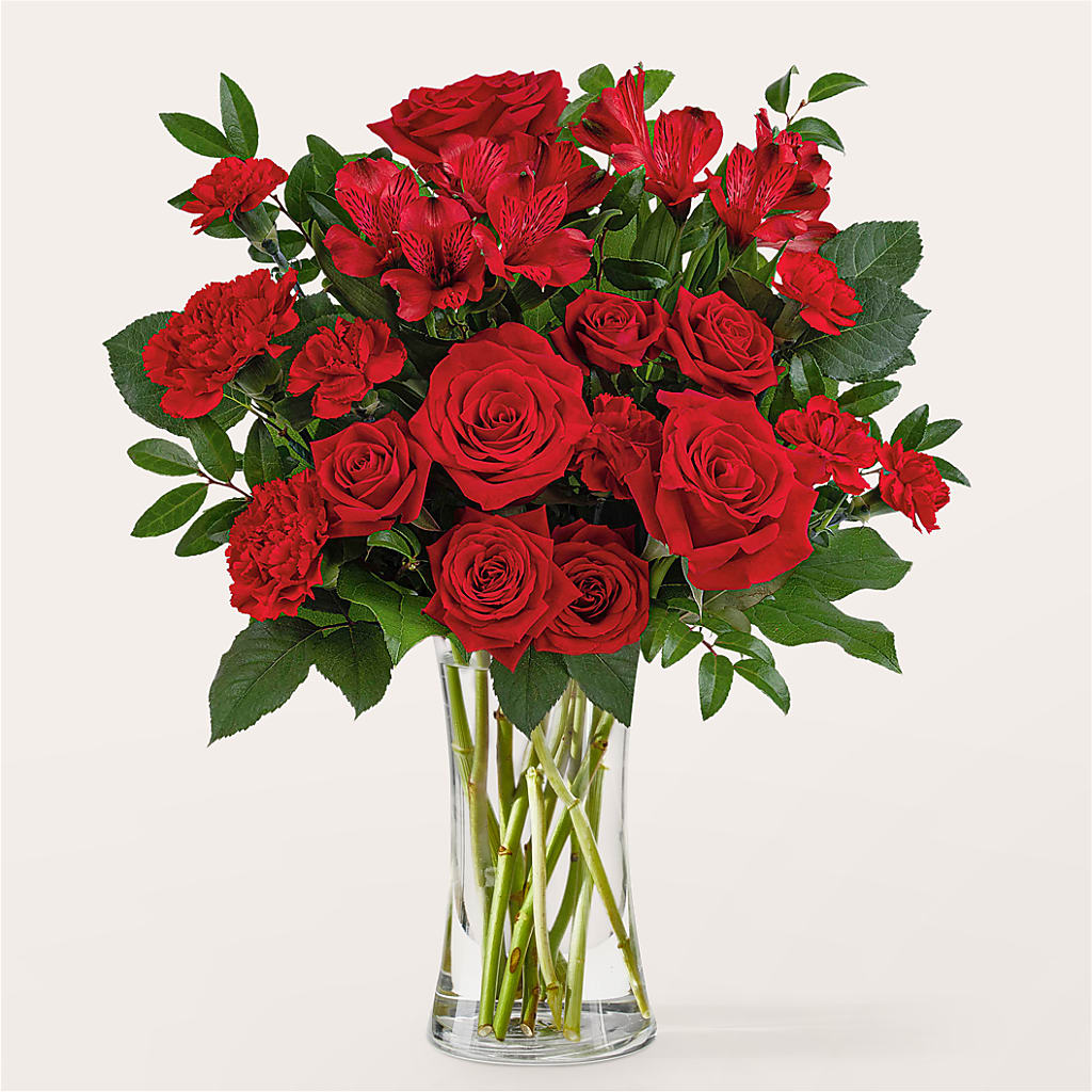 Brilliant Ruby Bouquet – Unique Flowers And Wedding, Miami FL