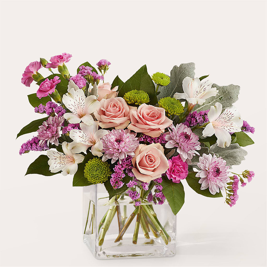 Pink Suede Bouquet – Unique Flowers And Wedding, Miami FL