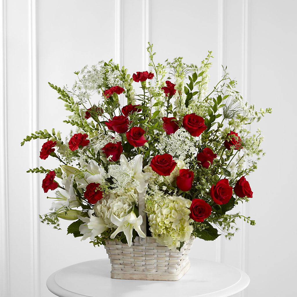 In Loving Memory Arrangement – Unique Flowers And Wedding, Miami FL