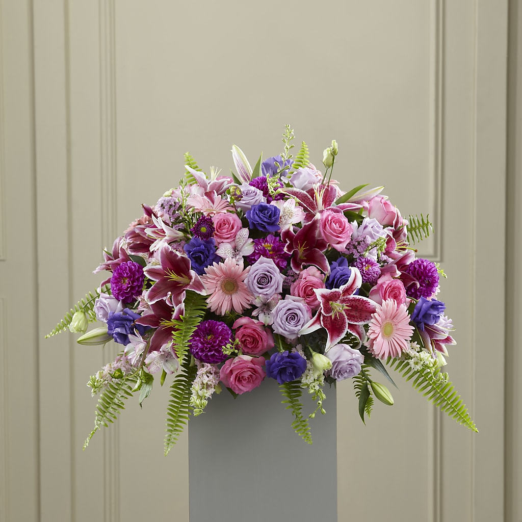 Fare Thee Well Pedestal – Unique Flowers And Wedding, Miami FL