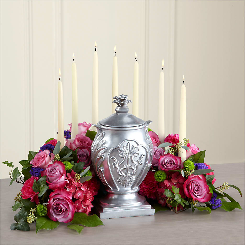 Peaceful Thoughts Arrangement – Unique Flowers And Wedding, Miami FL