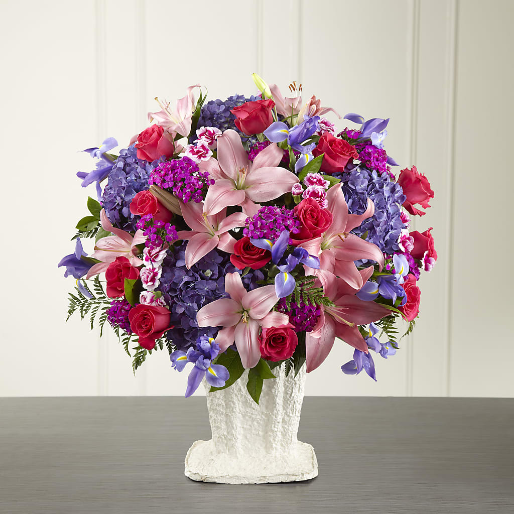 We Fondly Remember Arrangement – Unique Flowers And Wedding, Miami FL