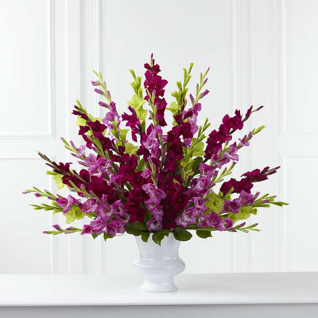 Solemn Offering Arrangement – Unique Flowers And Wedding, Miami FL