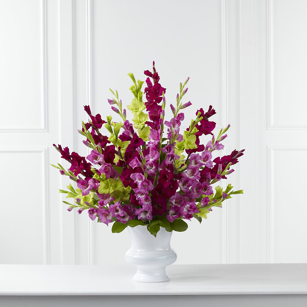 Solemn Offering Arrangement – Unique Flowers And Wedding, Miami FL
