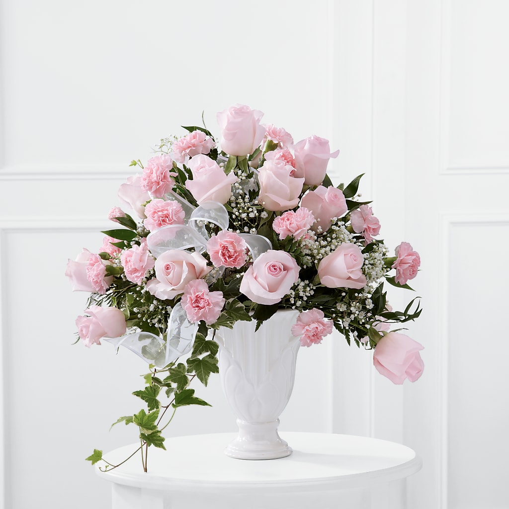 Deepest Sympathy Arrangement – Unique Flowers And Wedding, Miami FL