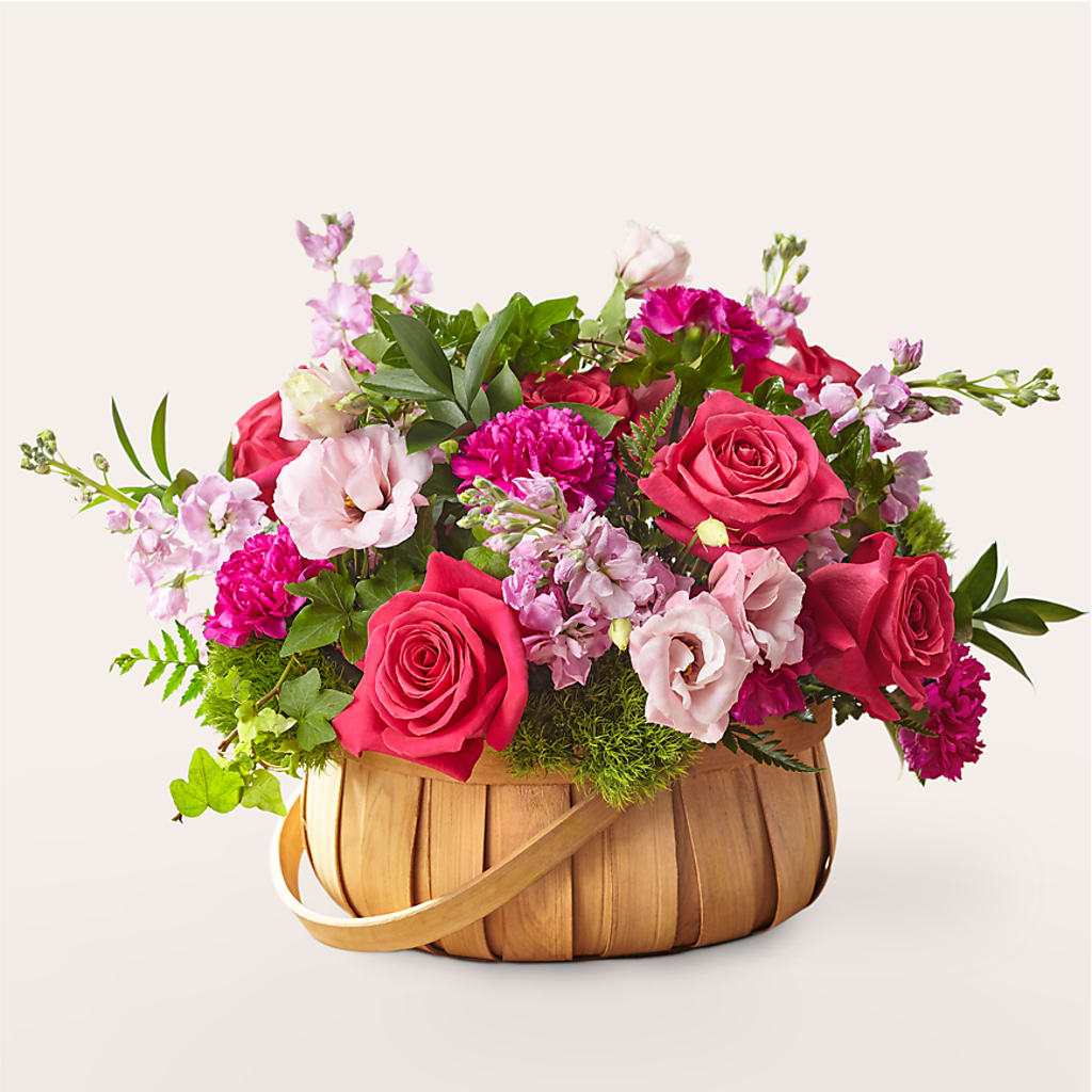 Radiance in Bloom Basket – Unique Flowers And Wedding, Miami FL
