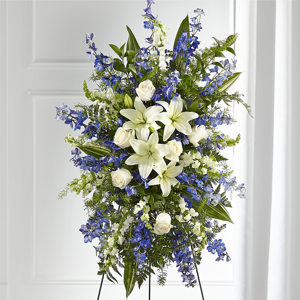 Faithful Friend Standing Spray – Unique Flowers And Wedding, Miami FL