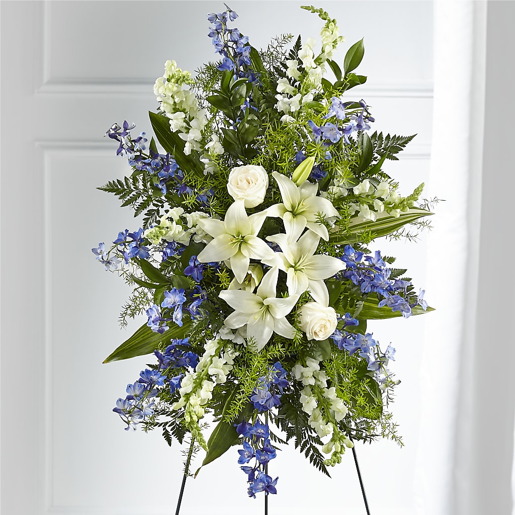 Faithful Friend Standing Spray – Unique Flowers And Wedding, Miami FL