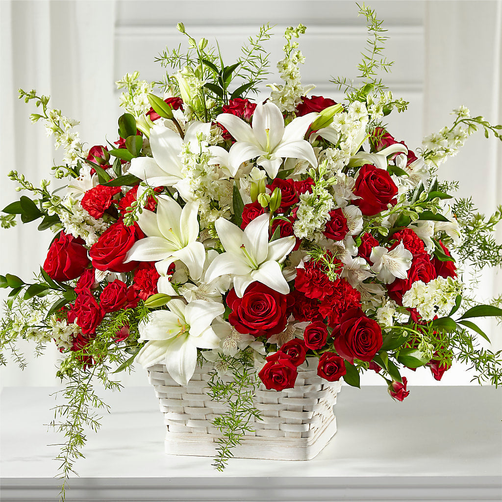 Sentiments of Love Arrangement – Unique Flowers And Wedding, Miami FL