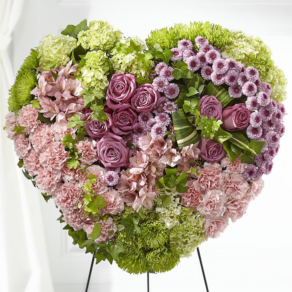 Heartwarming Standing Heart – Unique Flowers And Wedding, Miami FL