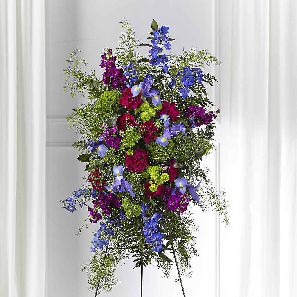 Heavenly Skies Standing Spray – Unique Flowers And Wedding, Miami FL