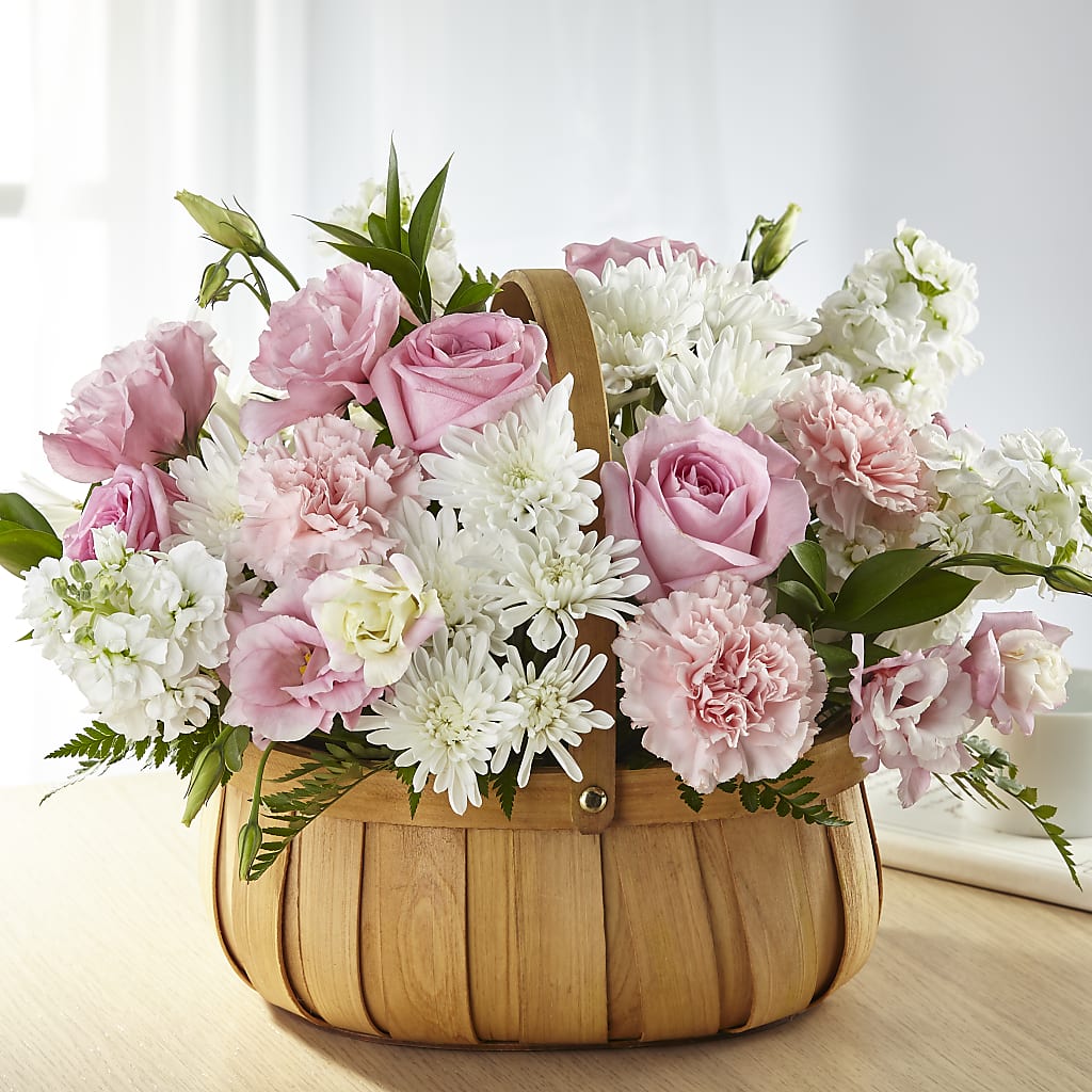 Always Graceful Basket – Unique Flowers And Wedding, Miami FL