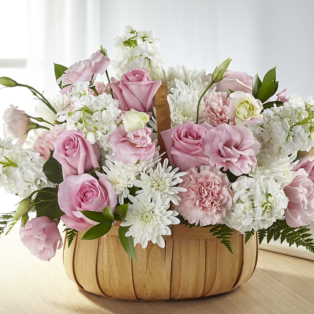 Always Graceful Basket – Unique Flowers And Wedding, Miami FL
