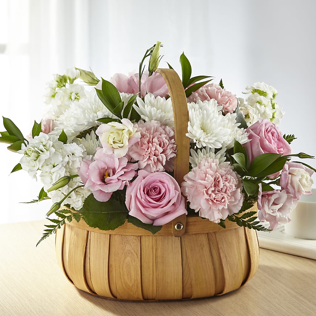 Always Graceful Basket – Unique Flowers And Wedding, Miami FL