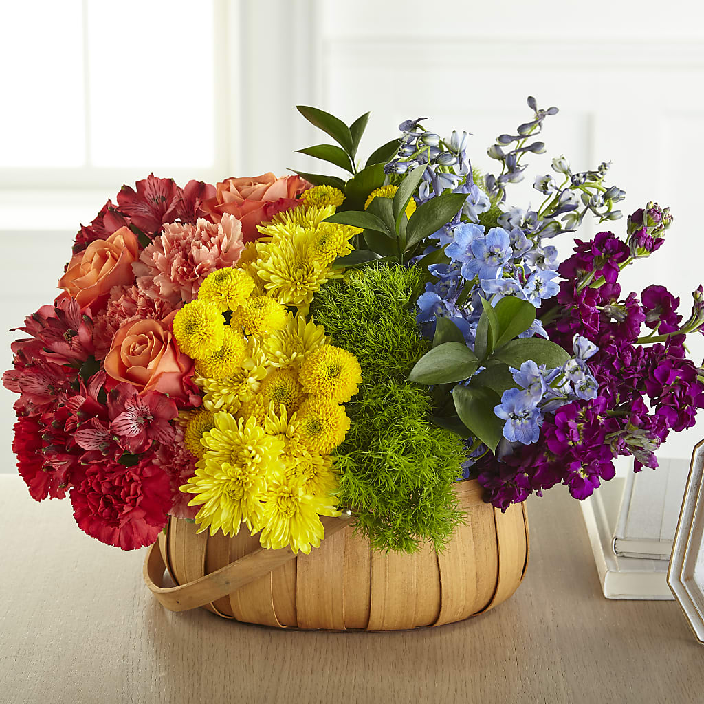 Prideful Basket – Unique Flowers And Wedding, Miami FL