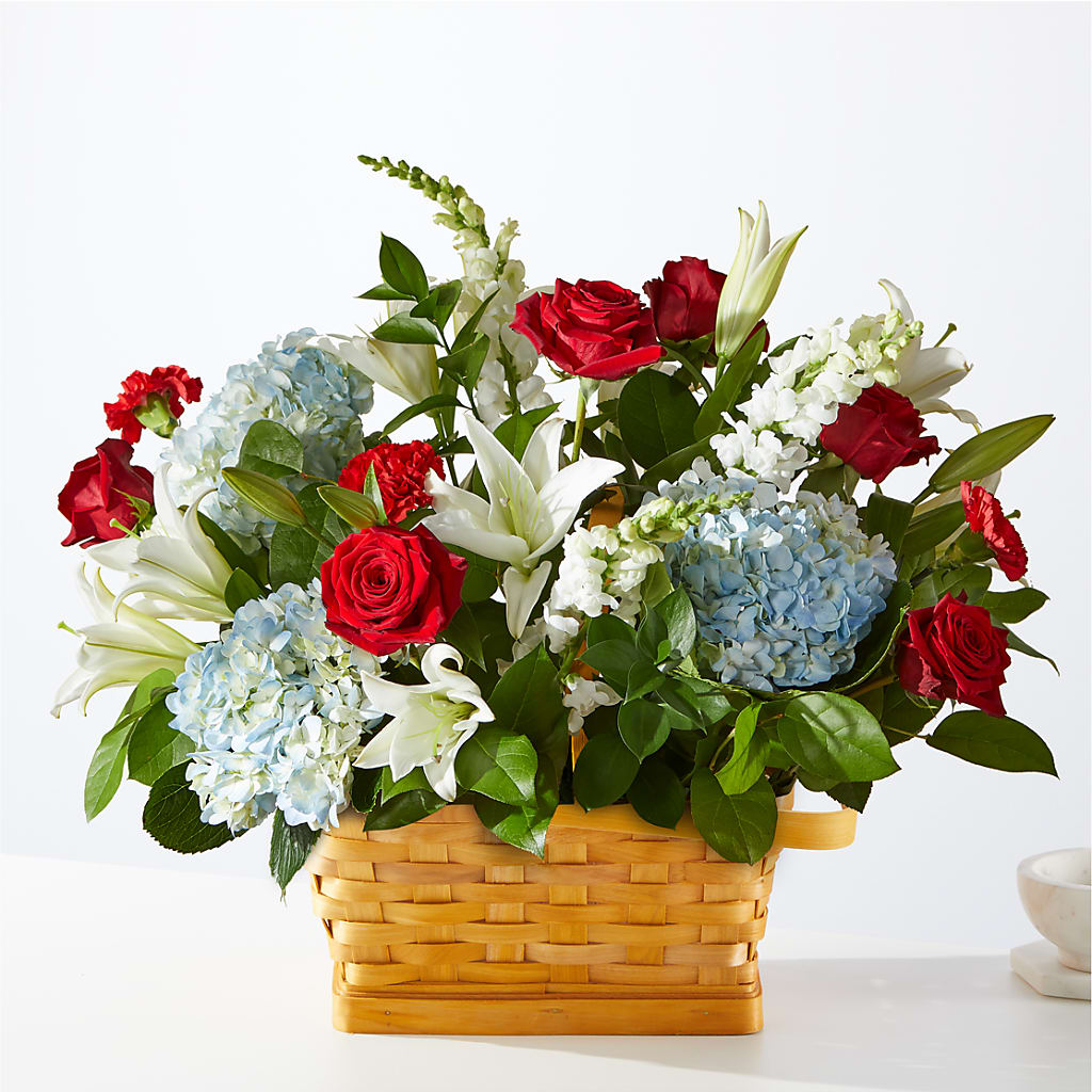 Greater Glory Basket – Unique Flowers And Wedding, Miami FL