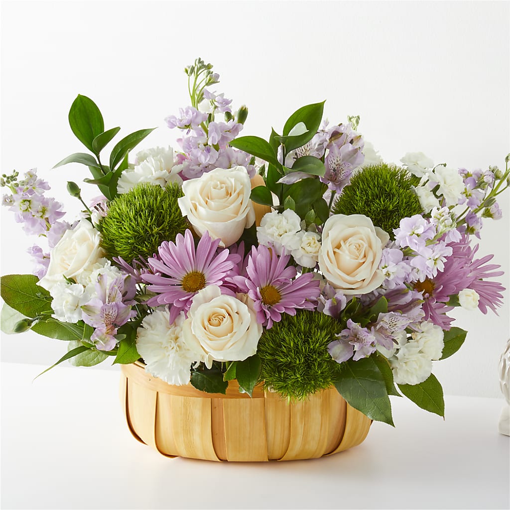 Peace & Love Basket – Unique Flowers And Wedding, Miami FL