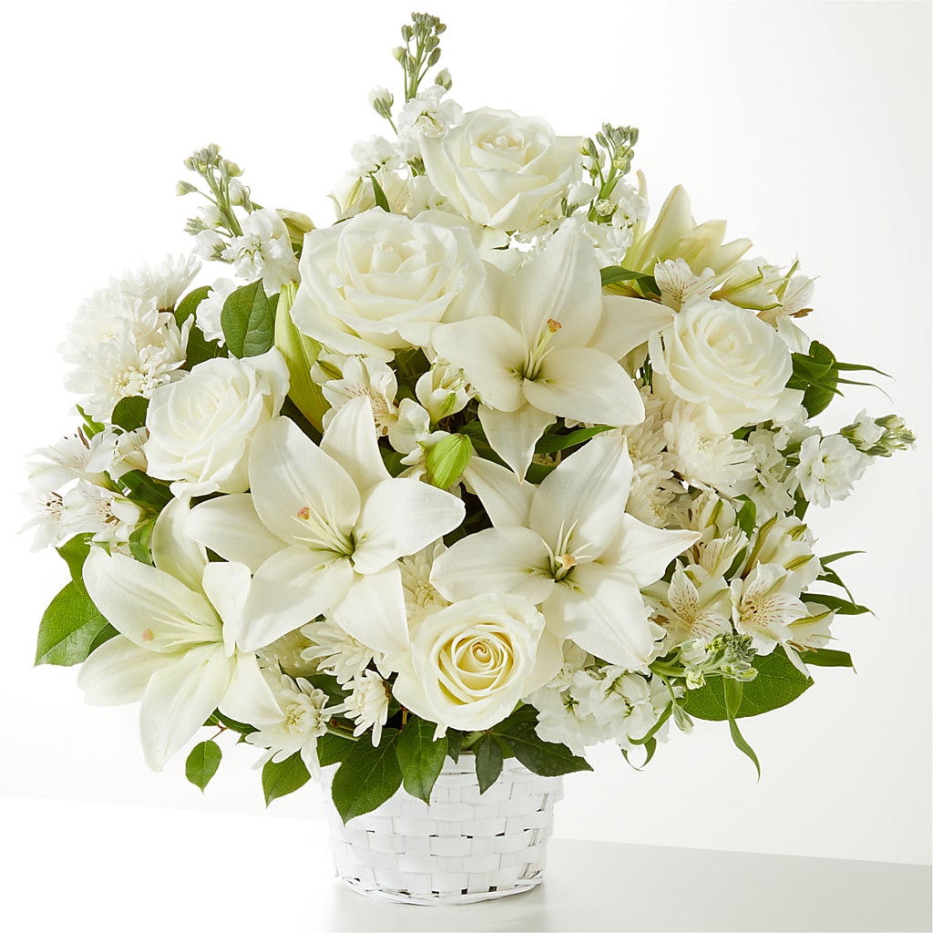 Peaceful Reflections Arrangement – Unique Flowers And Wedding, Miami FL