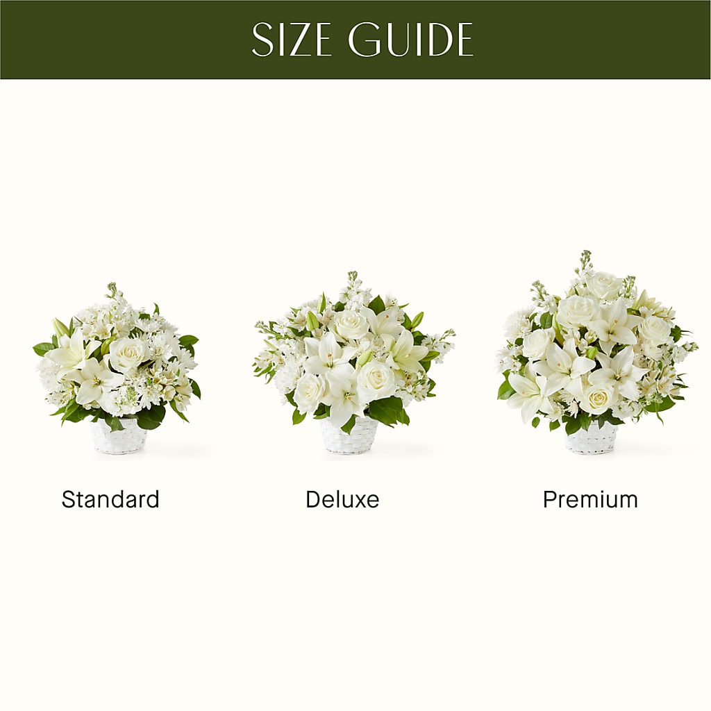 Peaceful Reflections Arrangement – Unique Flowers And Wedding, Miami FL