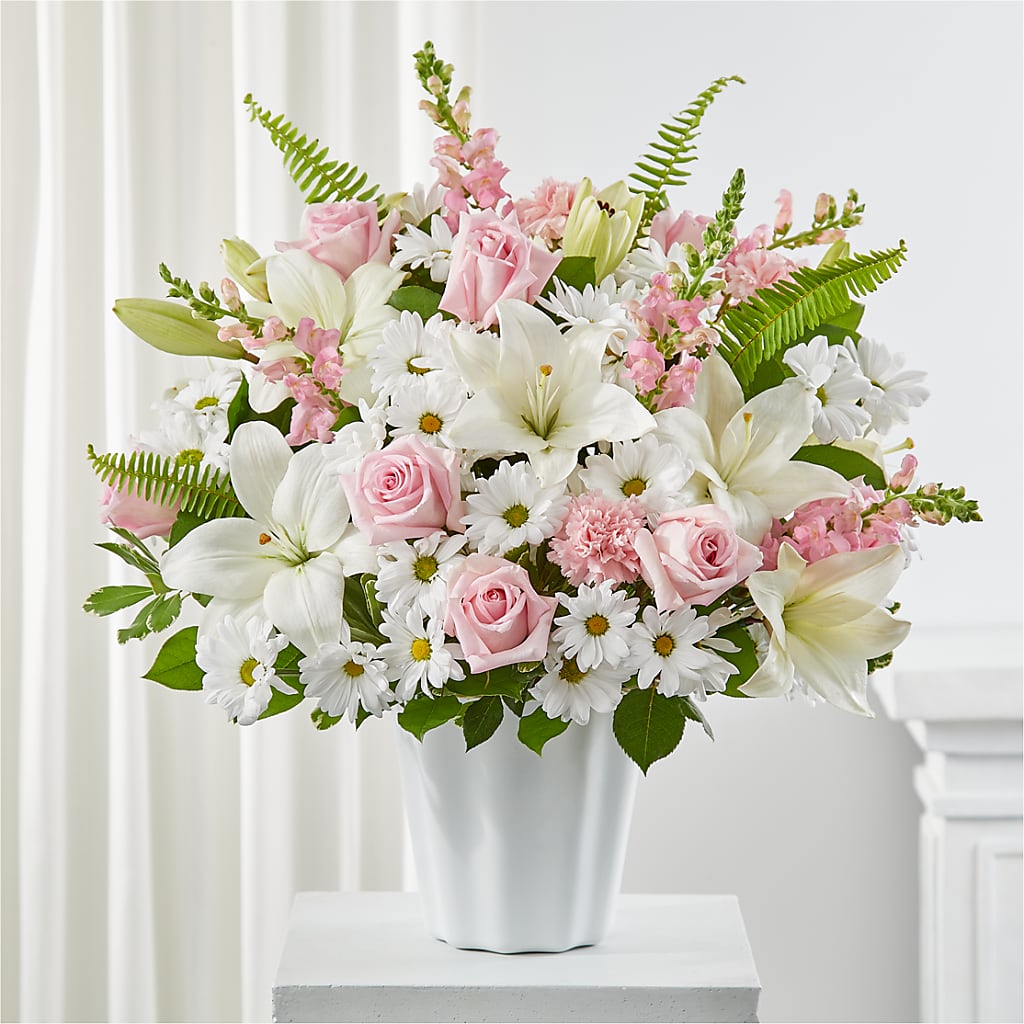 Soft Touch Tabletop Basket – Unique Flowers And Wedding, Miami FL