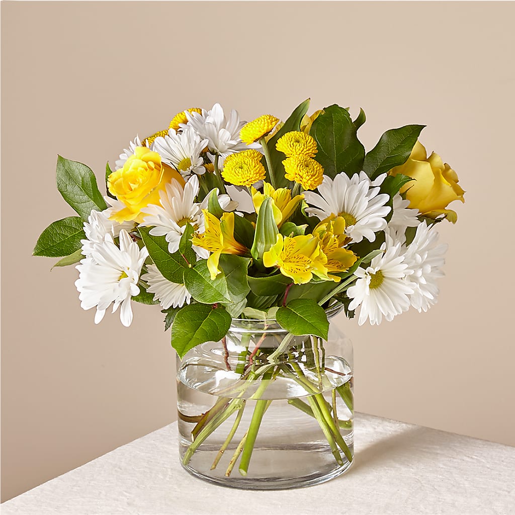 Sunny Sentiments Bouquet – Unique Flowers And Wedding, Miami FL
