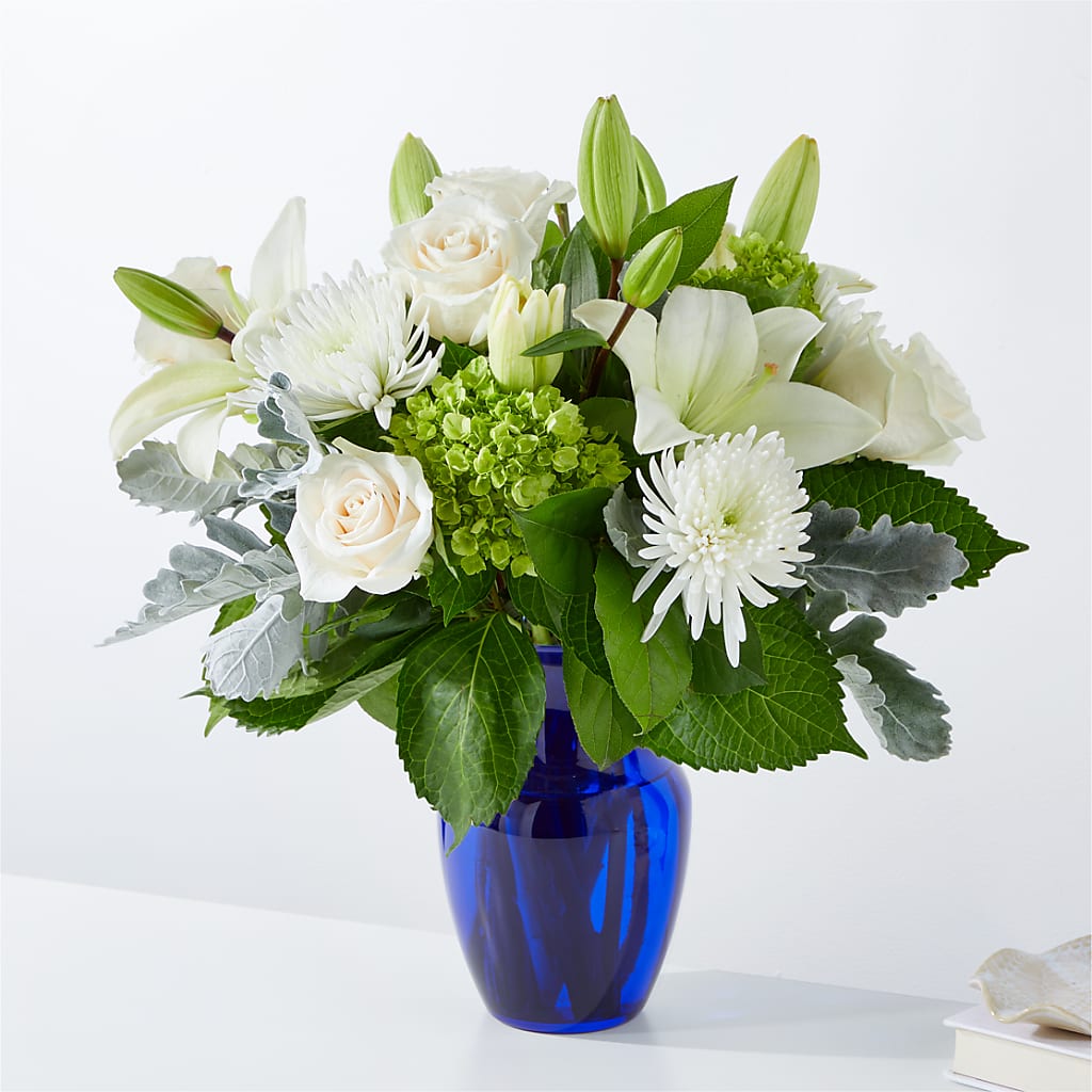 Snowy Dreams Bouquet – Unique Flowers And Wedding, Miami FL