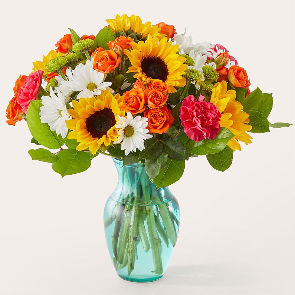 Sun-drenched Blooms Bouquet – Unique Flowers And Wedding, Miami FL