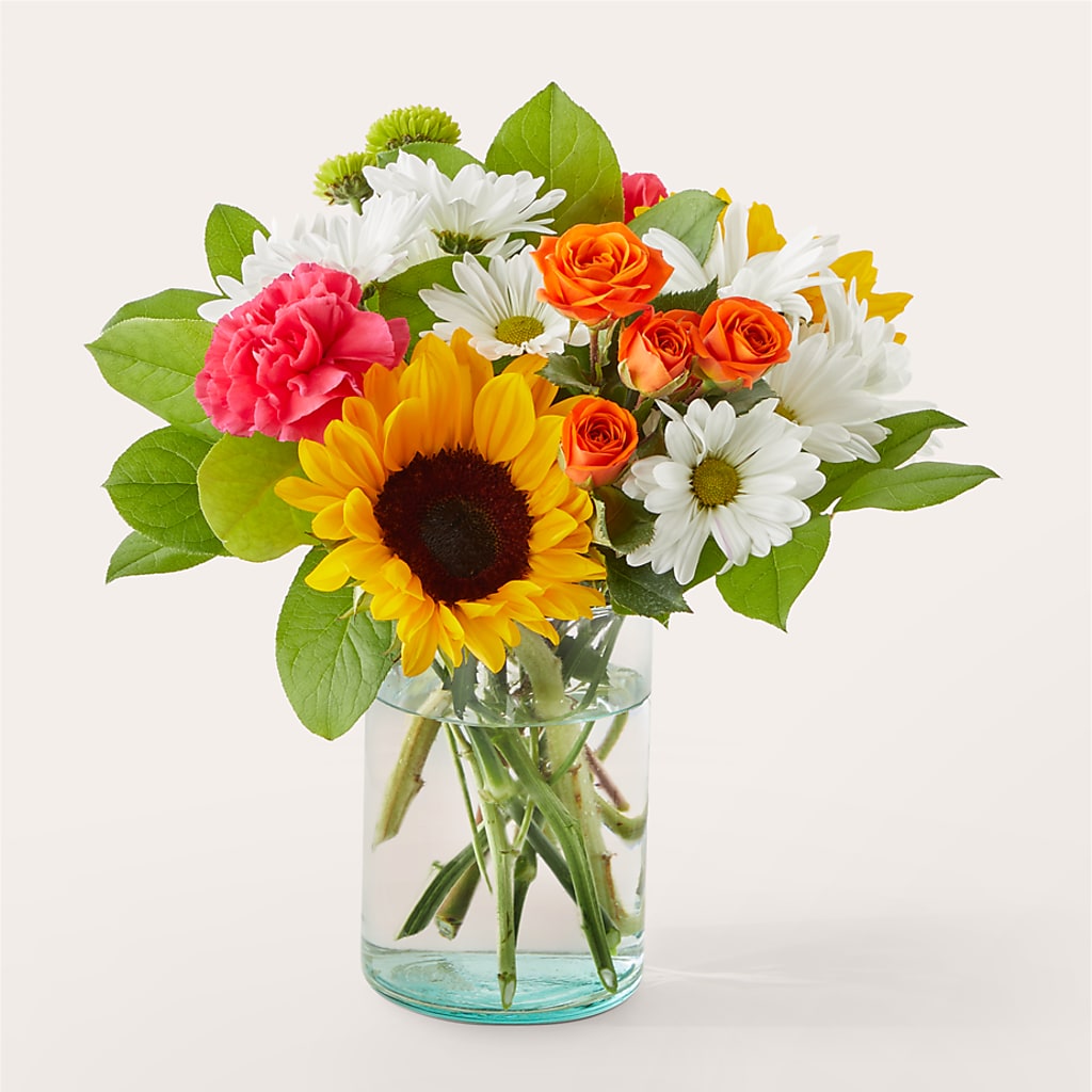 Sun-drenched Blooms Bouquet – Unique Flowers And Wedding, Miami FL
