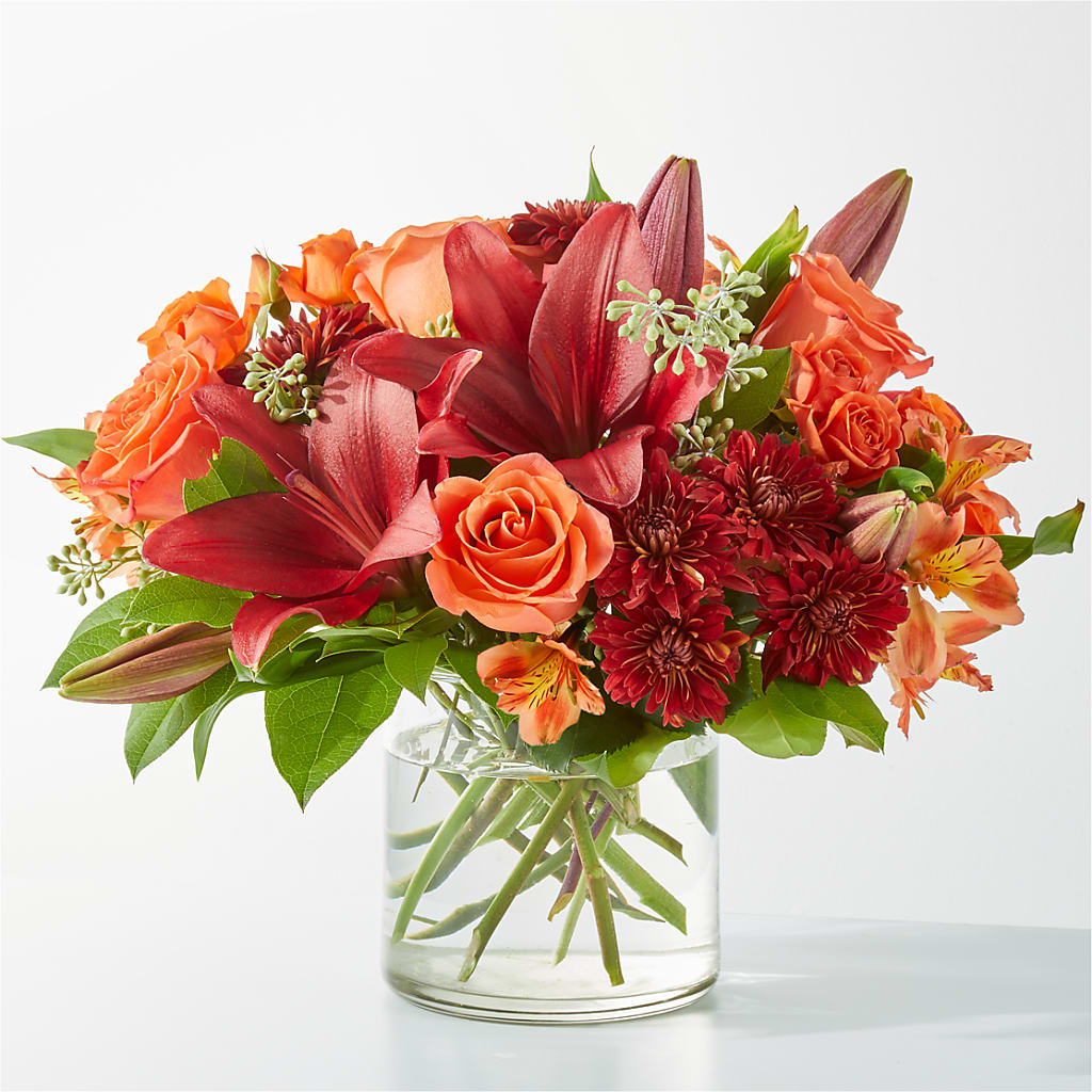 Crimson Leaves Bouquet – Unique Flowers And Wedding, Miami FL
