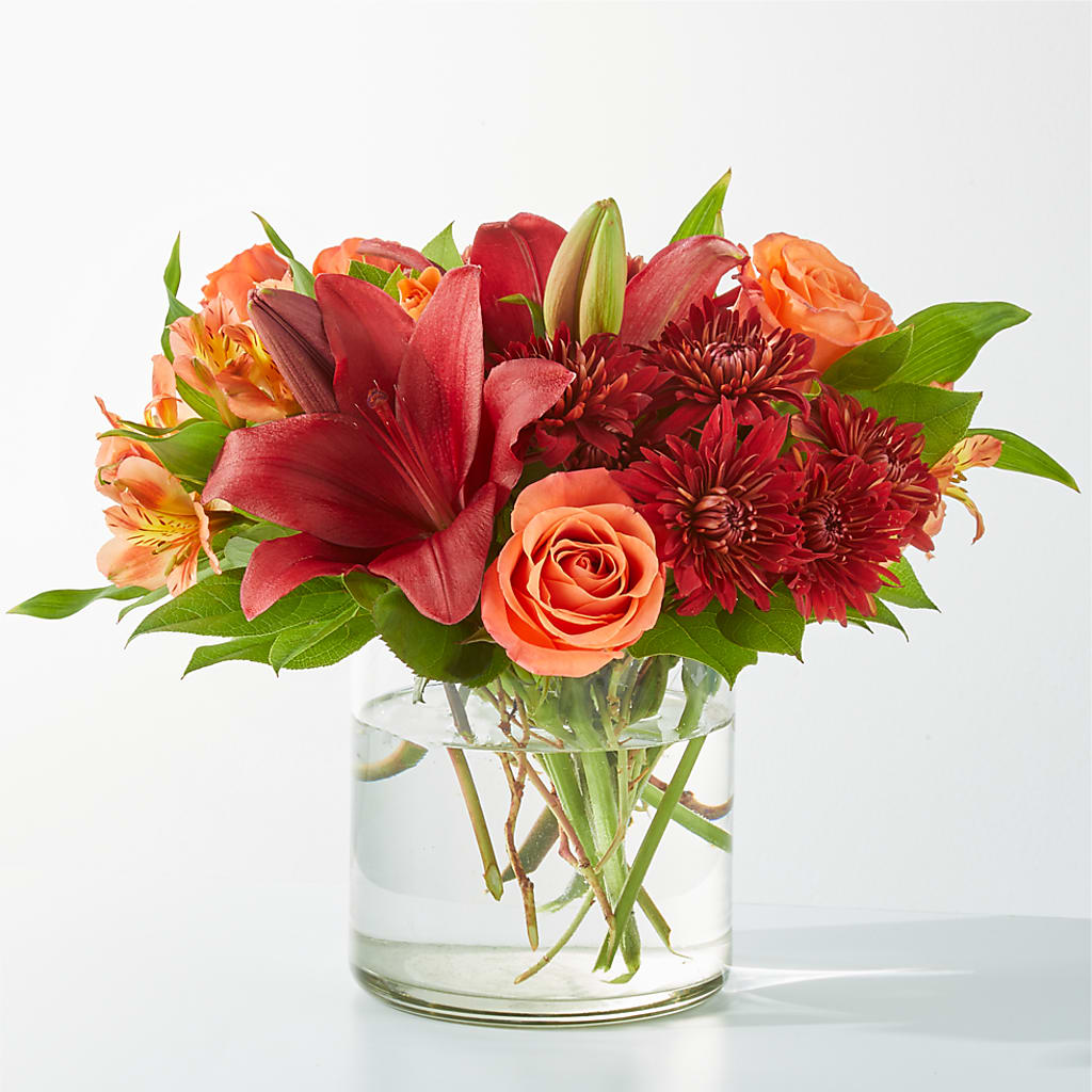 Crimson Leaves Bouquet – Unique Flowers And Wedding, Miami FL