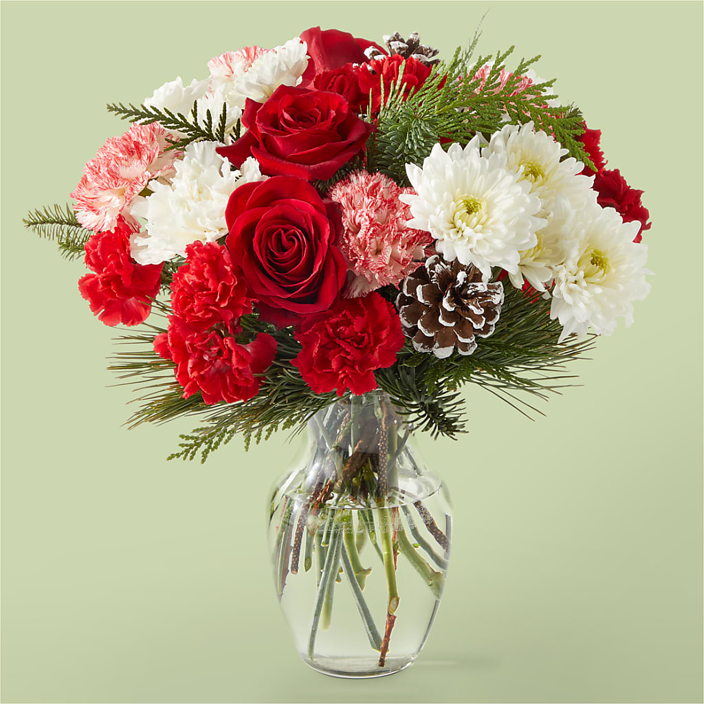 Candy Cane Lane Bouquet – Unique Flowers And Wedding, Miami FL