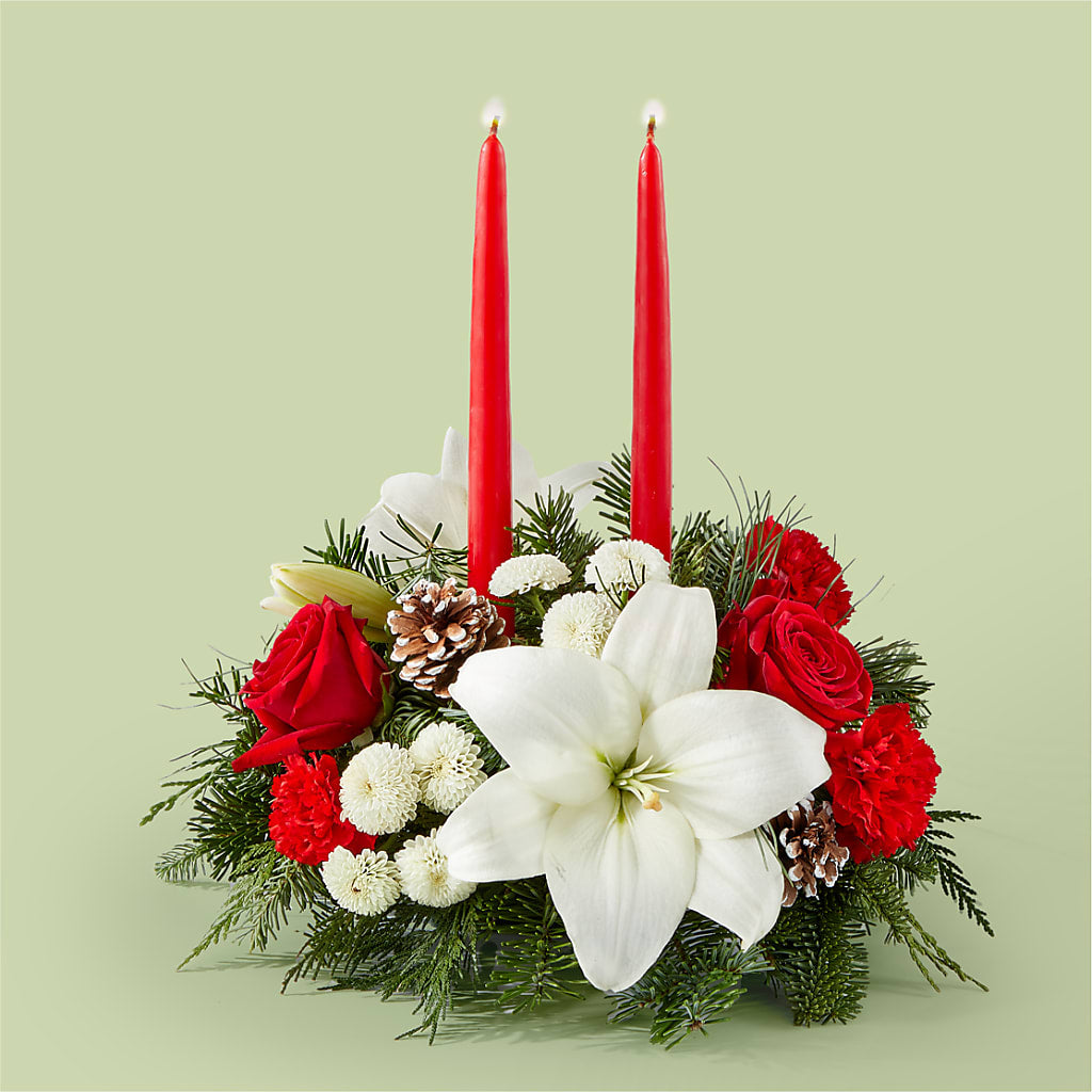 Seasonal Festivities Centerpiece – Unique Flowers And Wedding, Miami FL