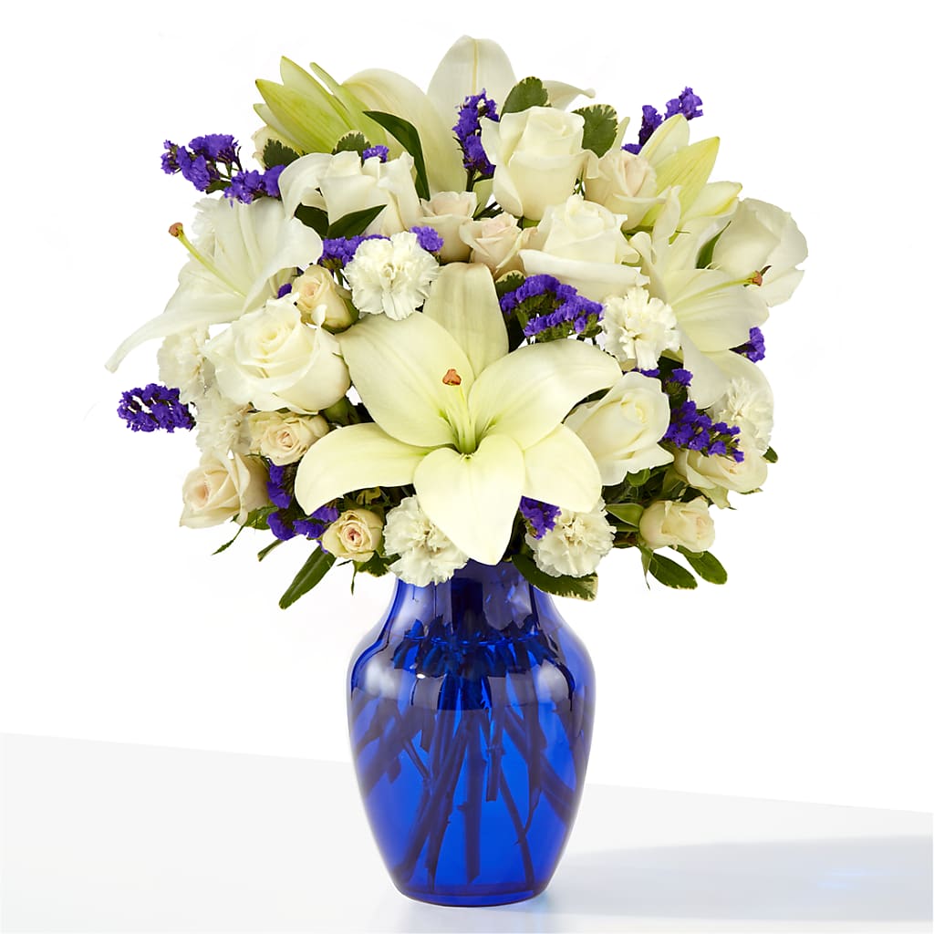 Sapphire Rush Bouquet – Unique Flowers And Wedding, Miami FL