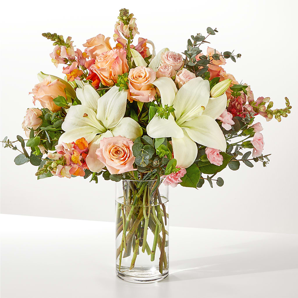 Grapefruit Splash Bouquet – Unique Flowers And Wedding, Miami FL