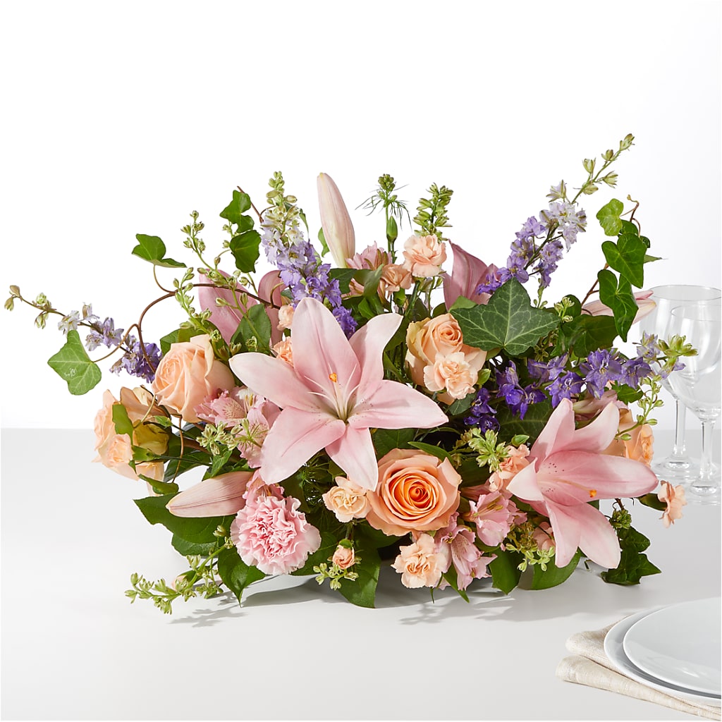Blossom Time Centerpiece – Unique Flowers And Wedding, Miami FL