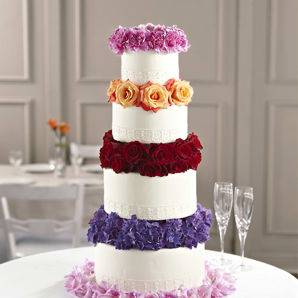 Infinite Love Cake Décor – Unique Flowers And Wedding, Miami FL
