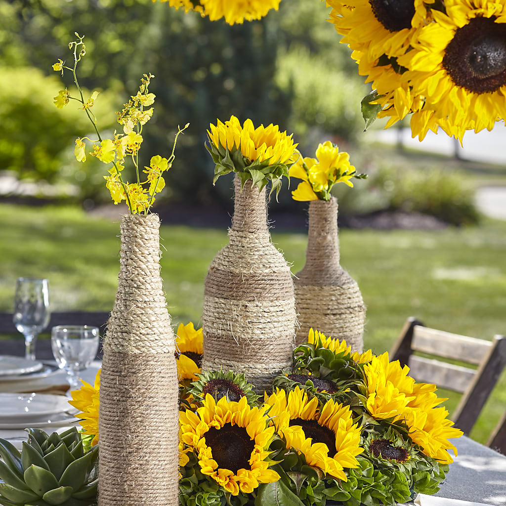 Sublime Garden Centerpiece – Unique Flowers And Wedding, Miami FL