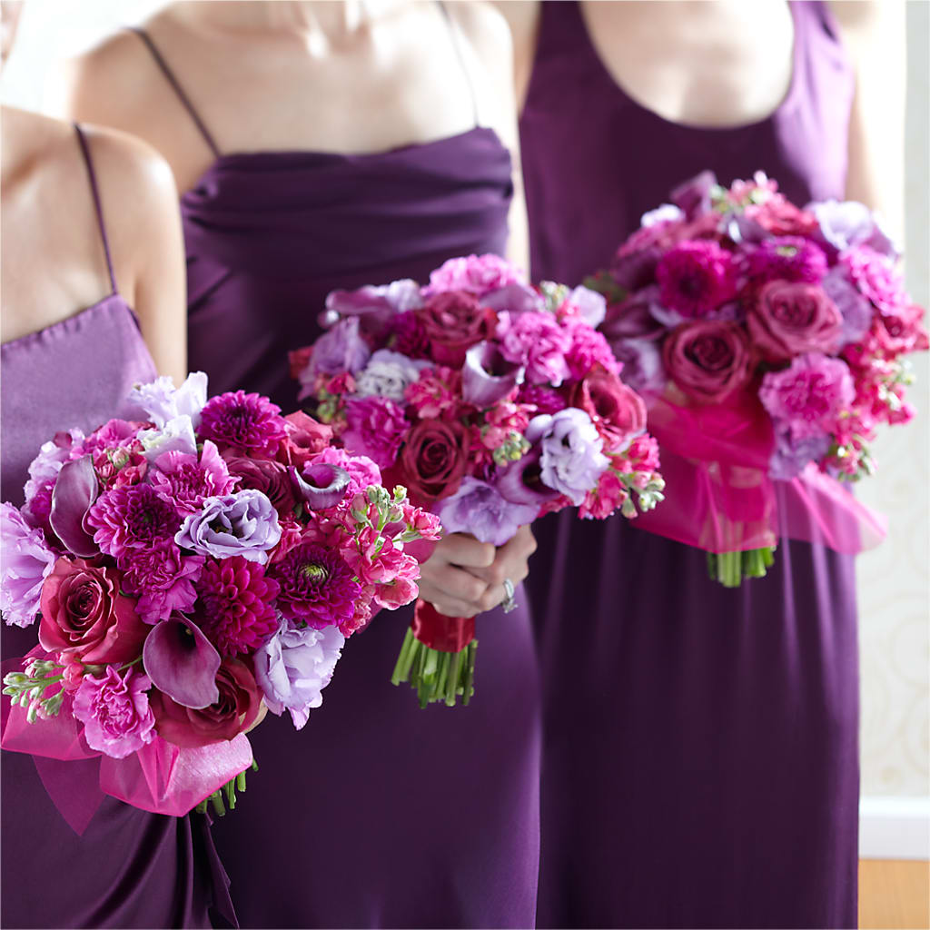Bridesmaid's Garden Bouquet – Unique Flowers And Wedding, Miami FL