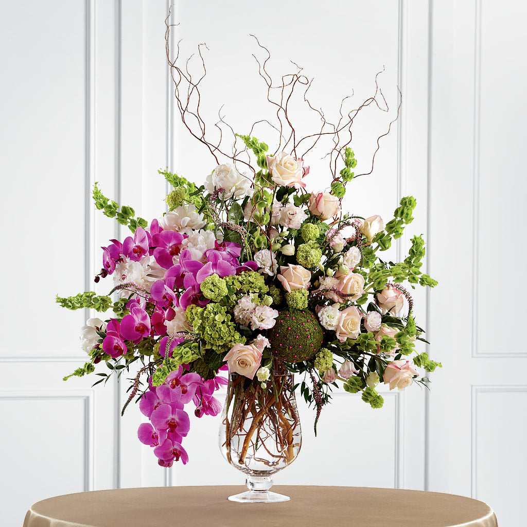 Soft Sophistication Arrangement – Unique Flowers And Wedding, Miami FL