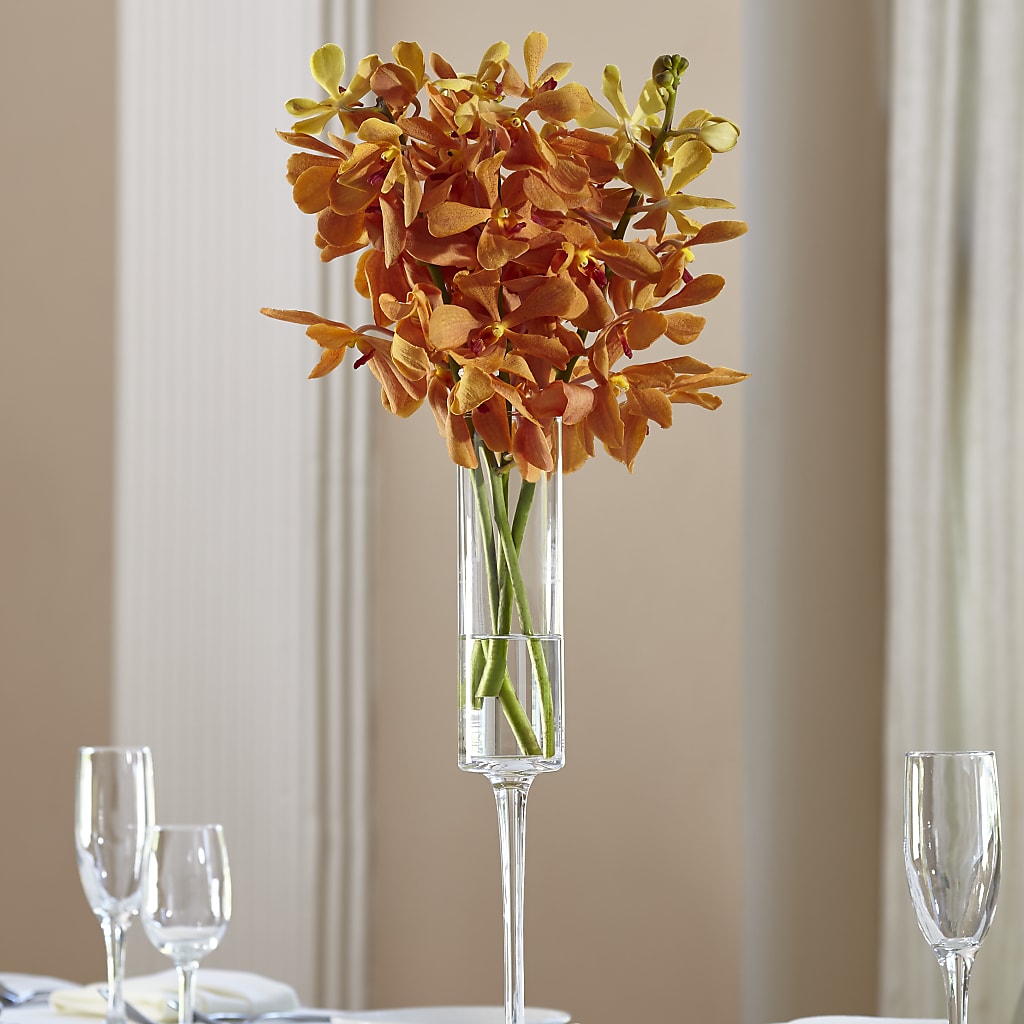 Orange Mokara Bouquet – Unique Flowers And Wedding, Miami FL
