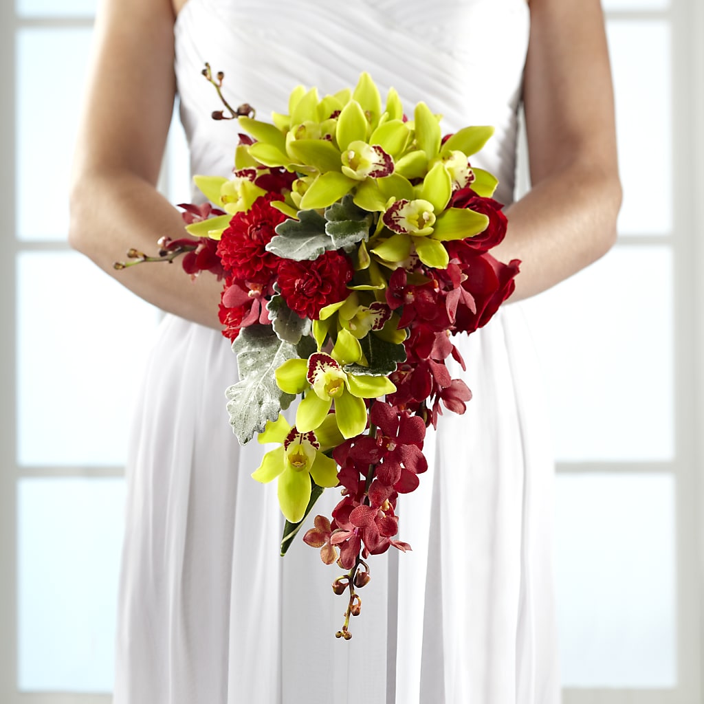 Elegant Orchid Bouquet – Unique Flowers And Wedding, Miami FL