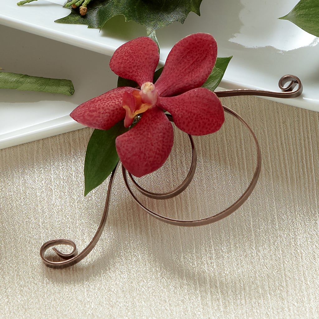 Red Mokara Boutonniere – Unique Flowers And Wedding, Miami FL
